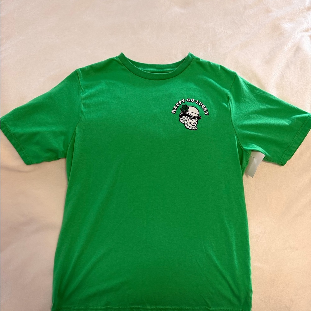 Green Kids St. Patrick’s Day Irish T-Shirt with Graphic Print